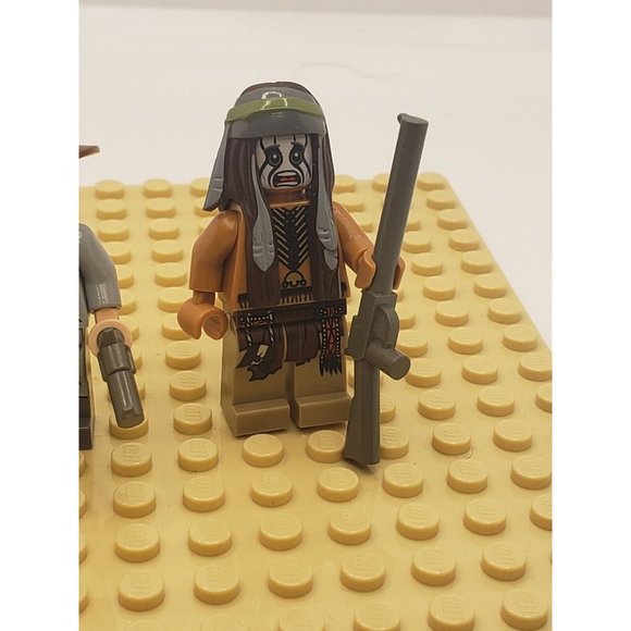 Lego Minifigure Lone Ranger Tonto Cowboy Sheriff Weapon Accessories C0498 - Picture 12 of 12